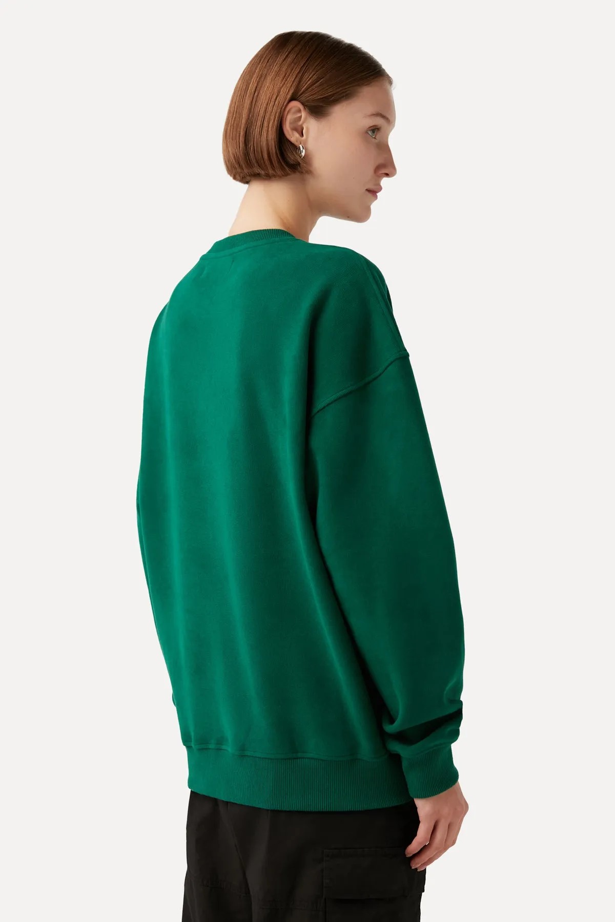 Kutup Aylar Super Soft Sweatshirt - Koyu Yeil