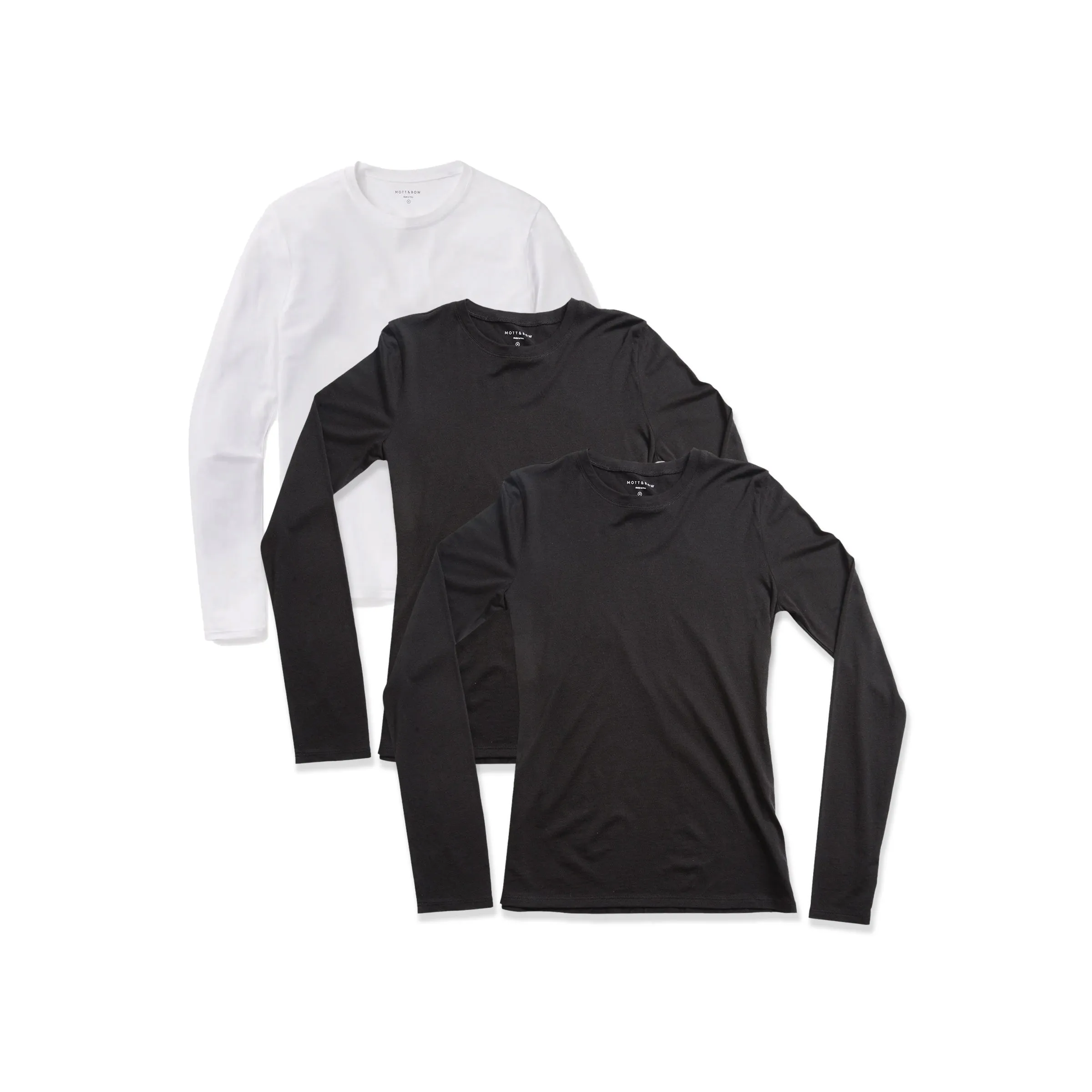 Long Sleeve Crew Tee Marcy 3-Pack