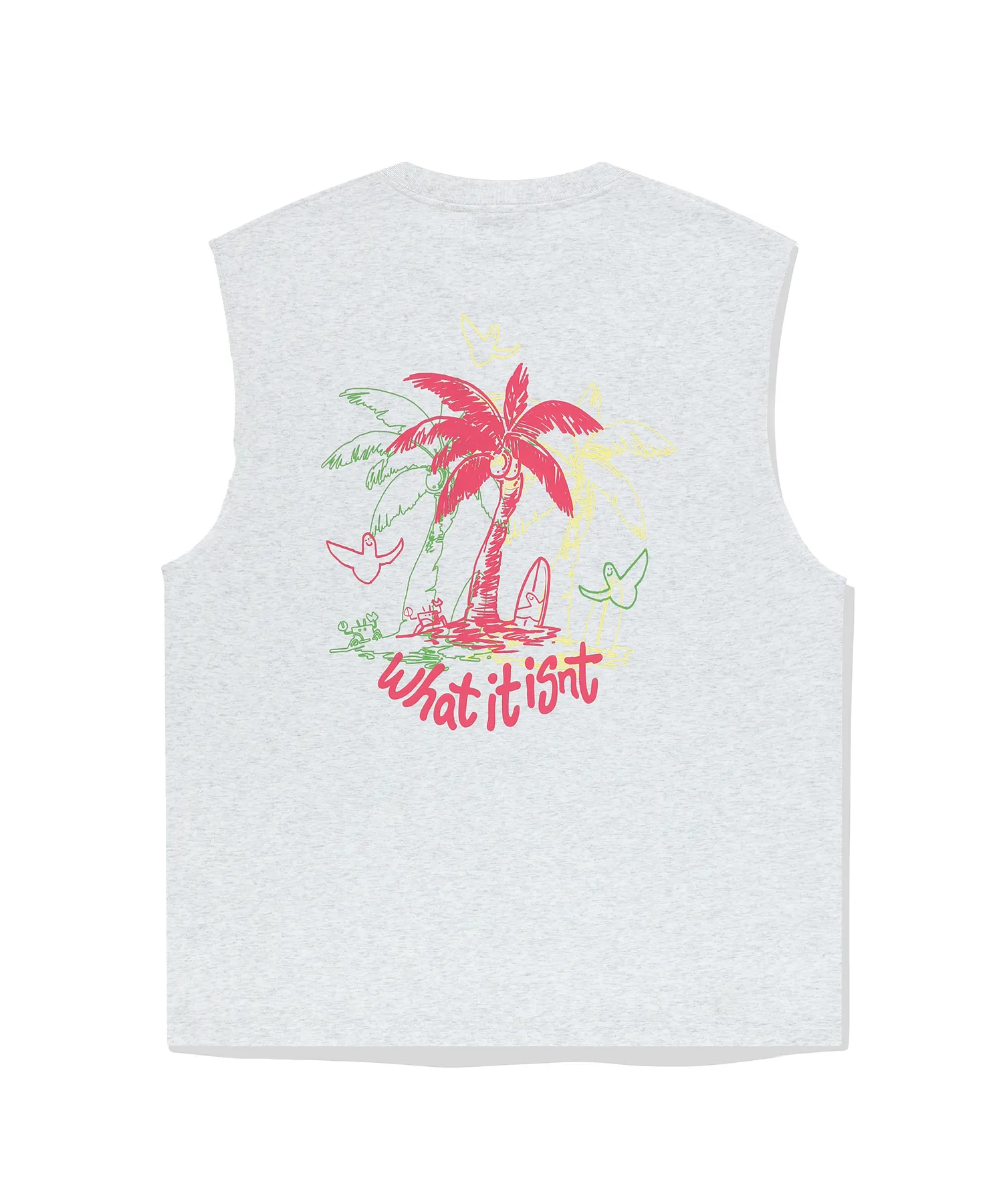 Mark Gonzales  |Unisex Street Style Logo Tanks