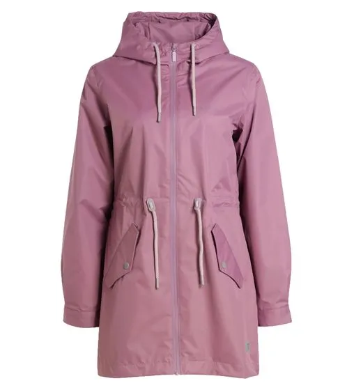 MAZINE Marydale Light Parka nachhaltige und vegane Damen Übergangs-Jacke mit Kapuze 22131464 Lila