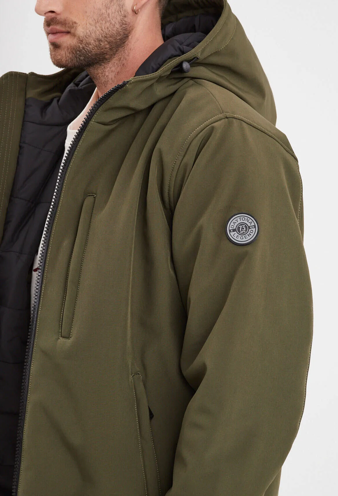 Men's khaki winter parka \103083\