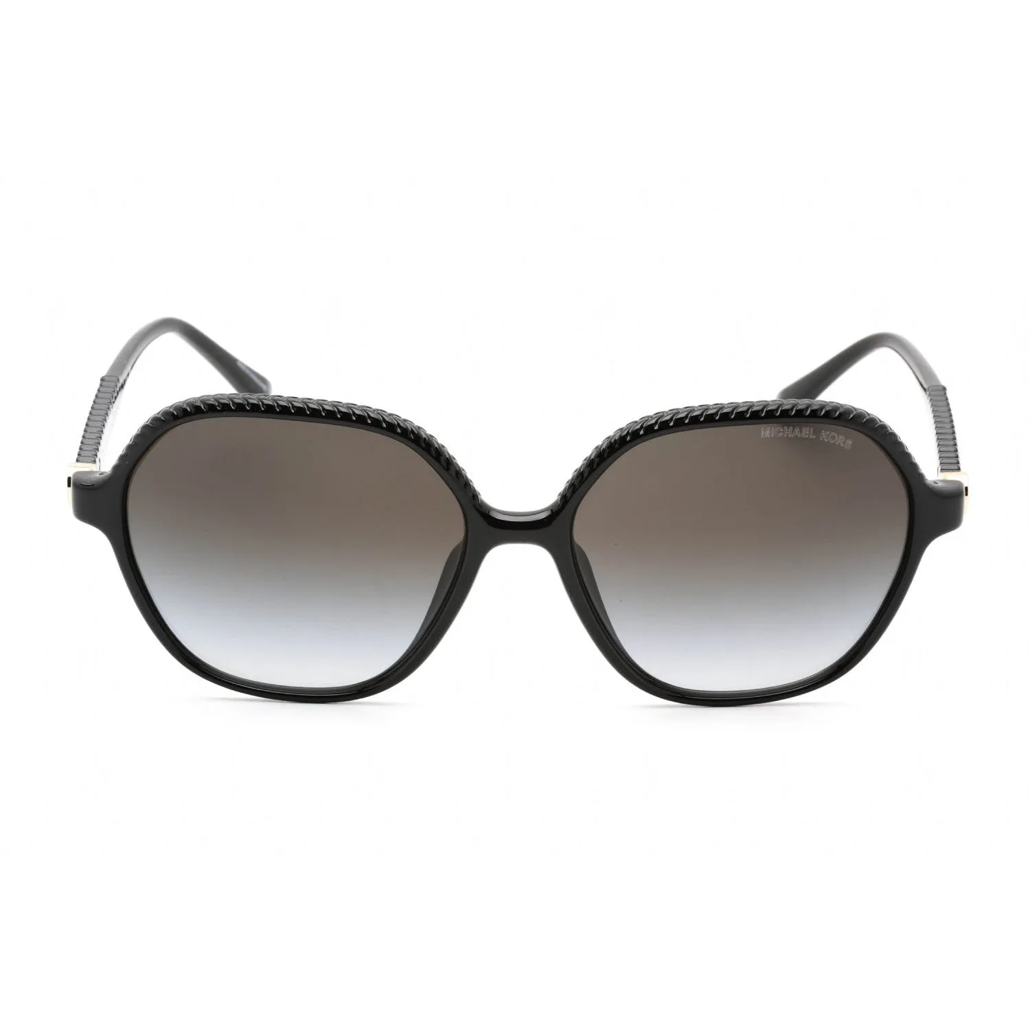 Michael Kors 0MK2186U Sunglasses Pattern Black / Grey Gradient Women's