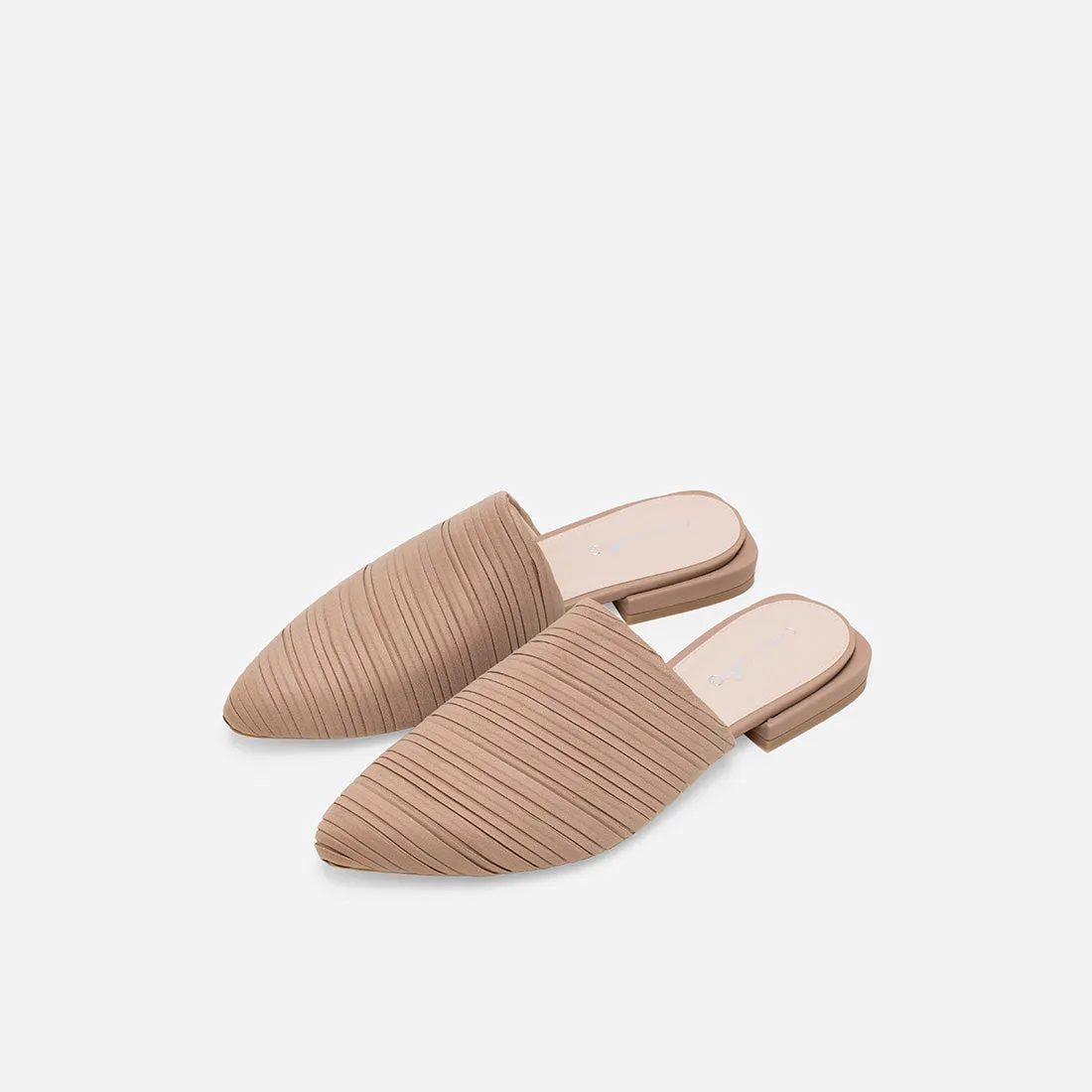 Mina Pleated Flats