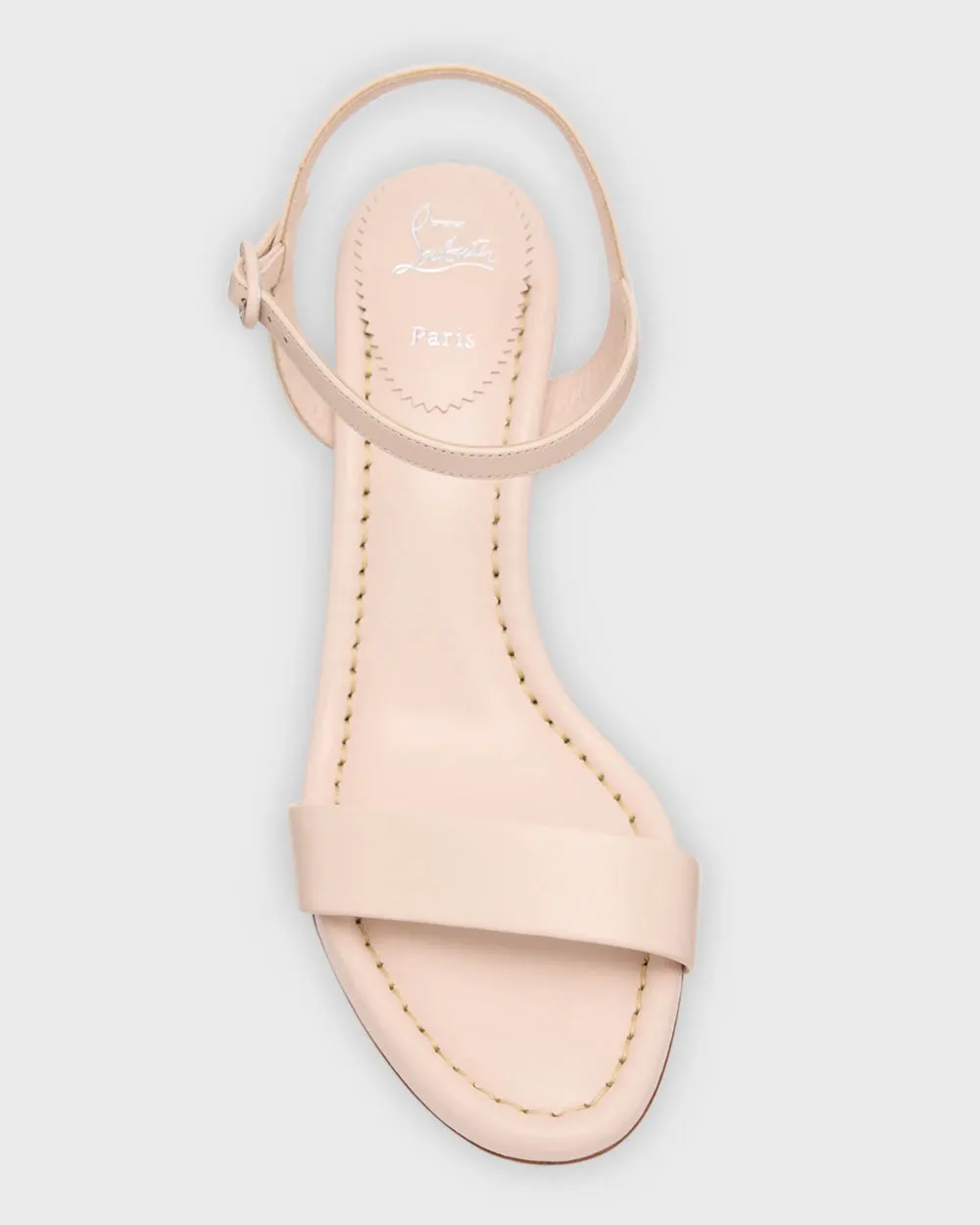 Miss Jane 55mm Sandal in Leche