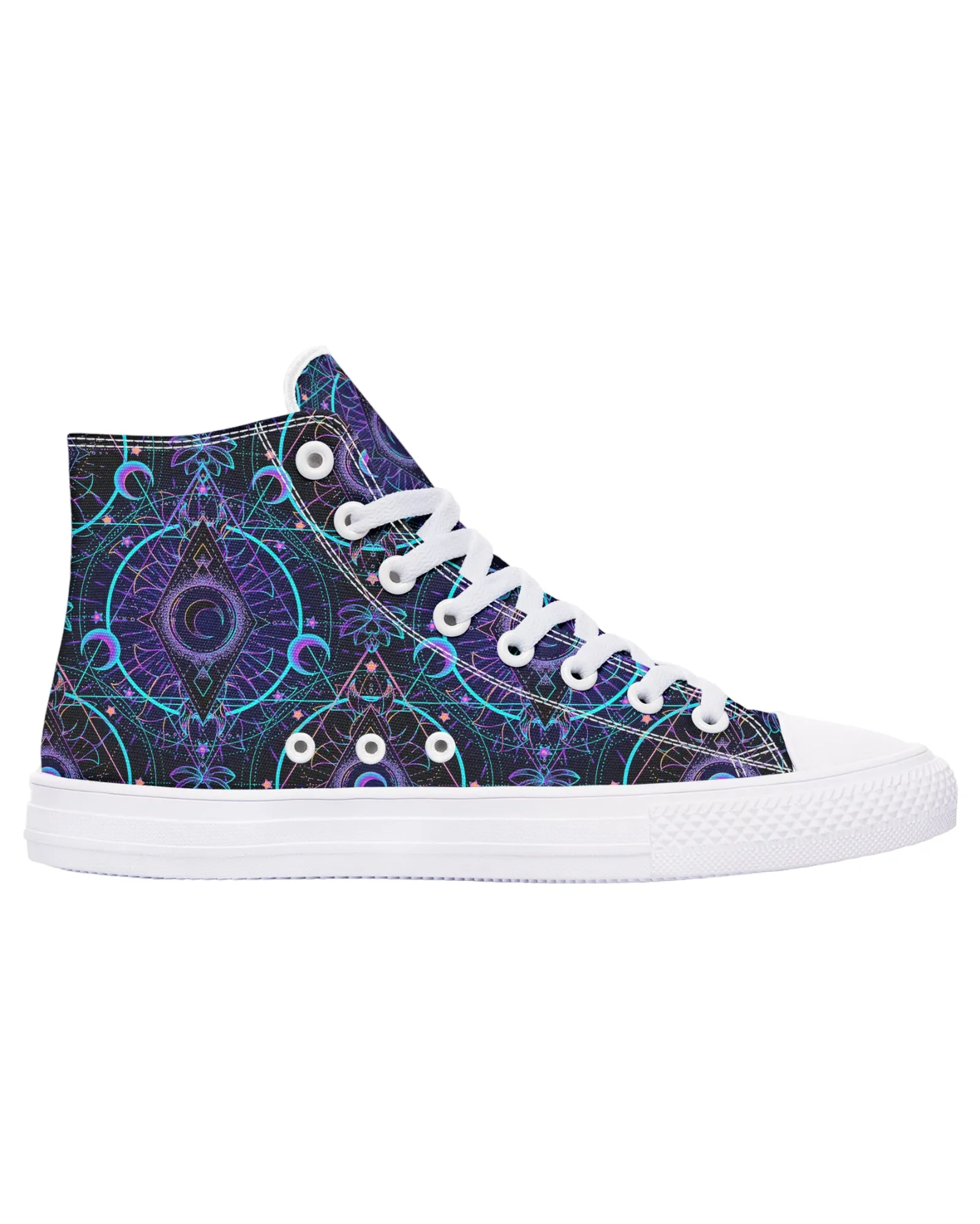 Mushroom Astrology Festival High Tops