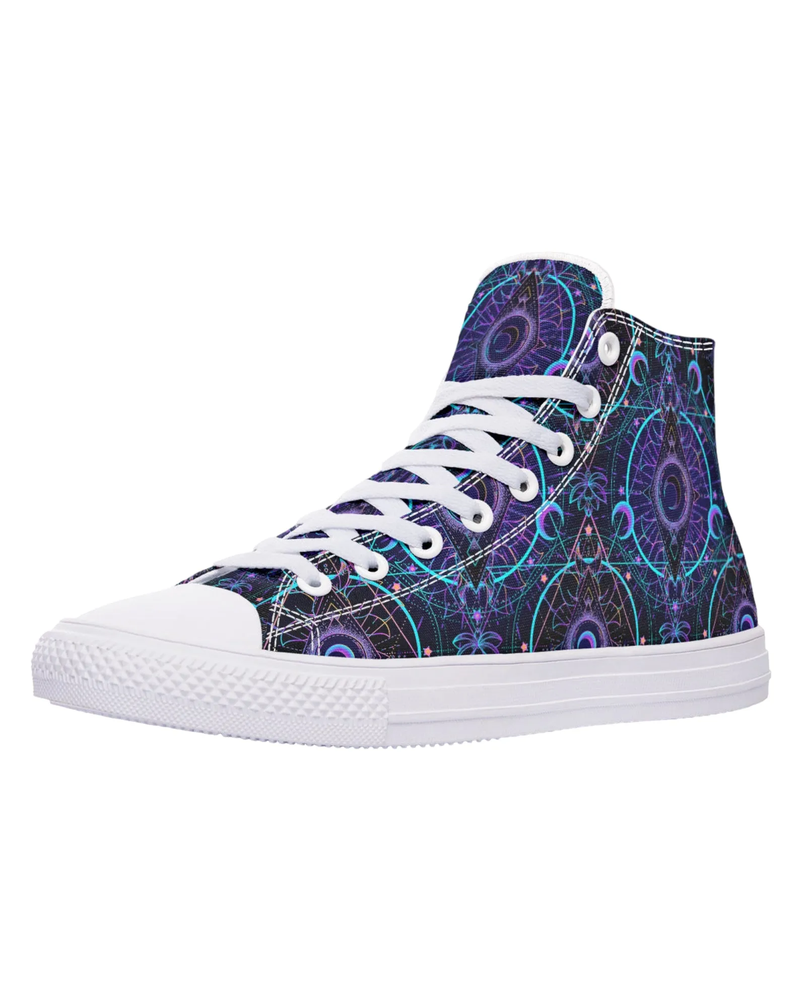 Mushroom Astrology Festival High Tops