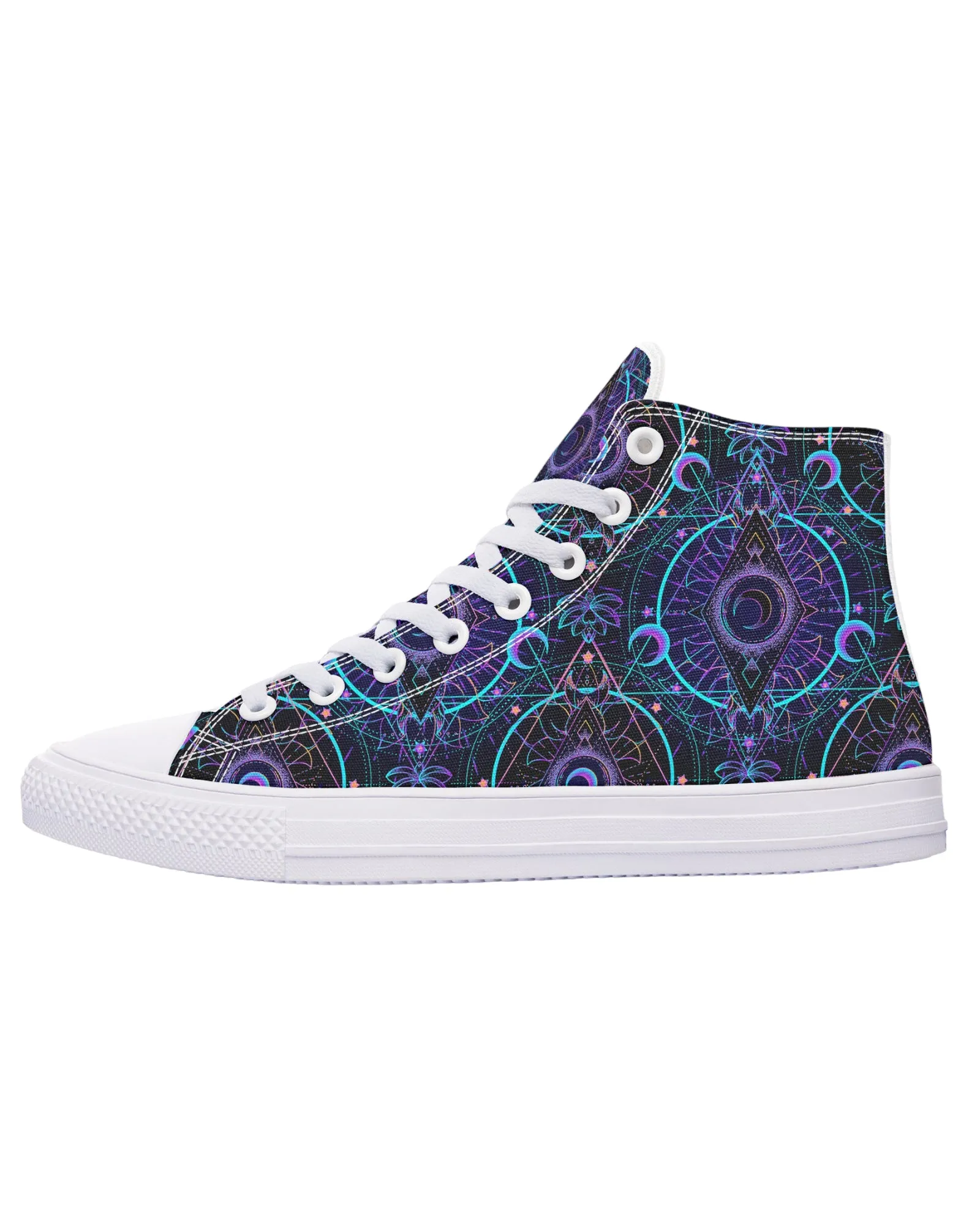 Mushroom Astrology Festival High Tops