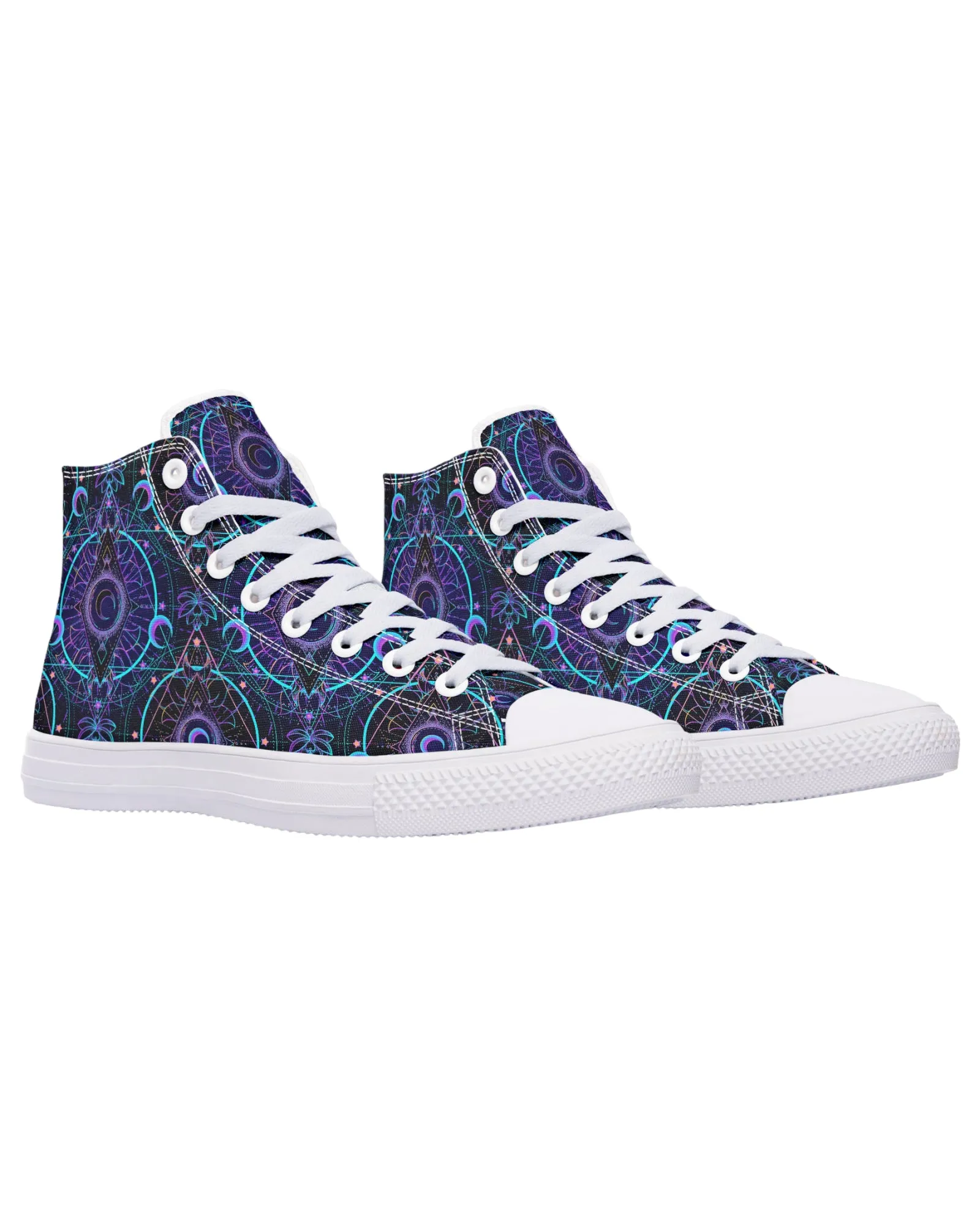 Mushroom Astrology Festival High Tops