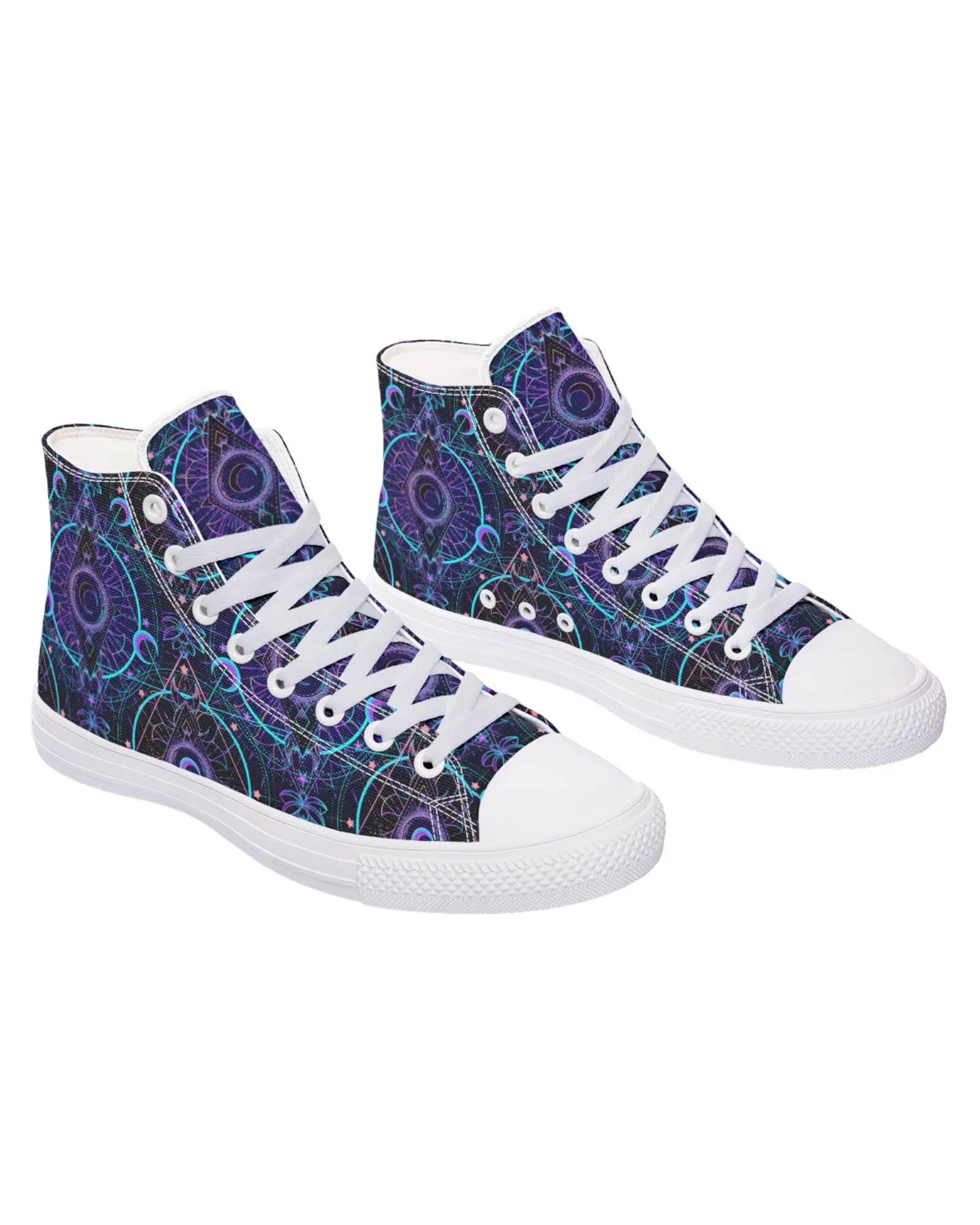 Mushroom Astrology Festival High Tops