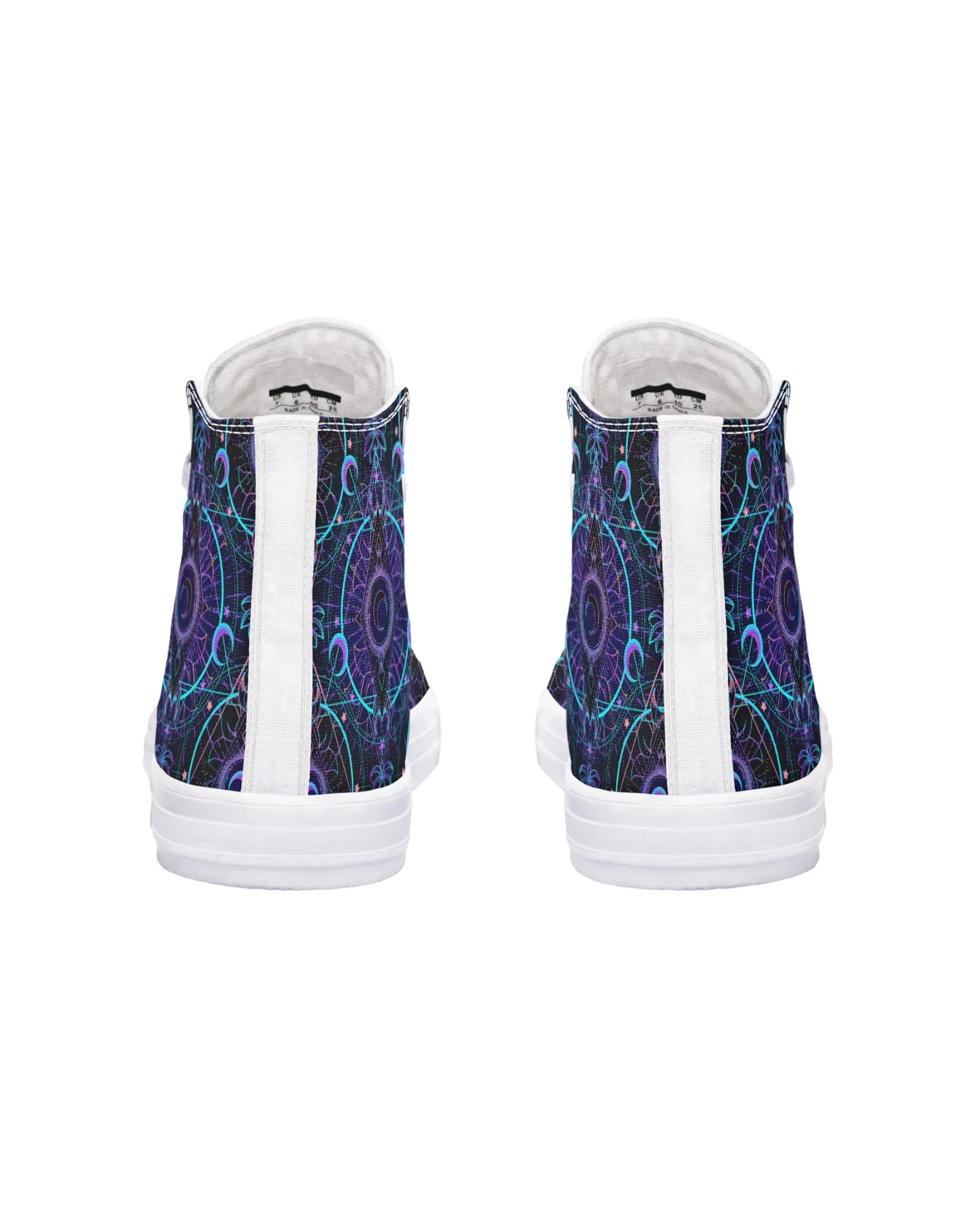 Mushroom Astrology Festival High Tops