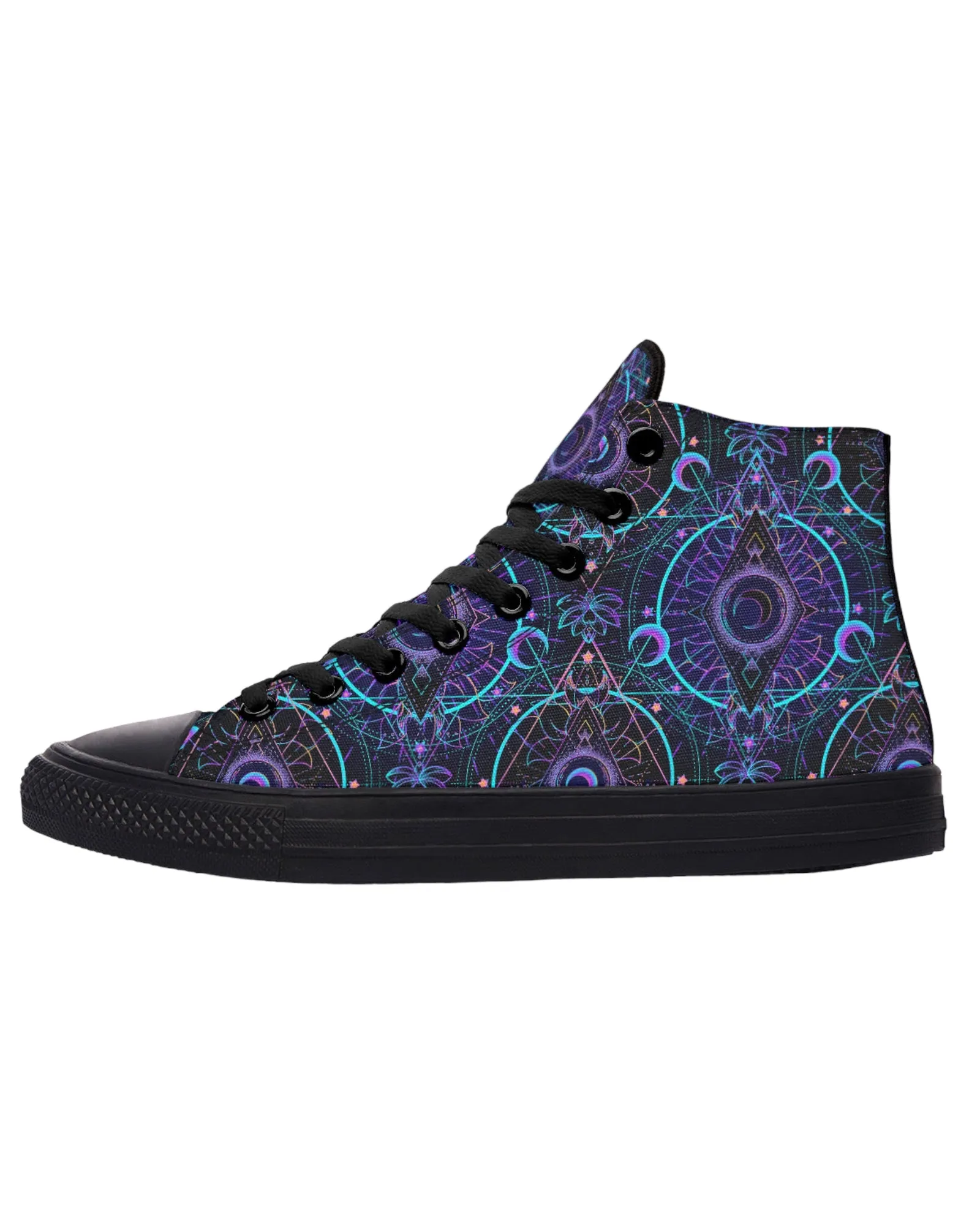 Mushroom Astrology Festival High Tops