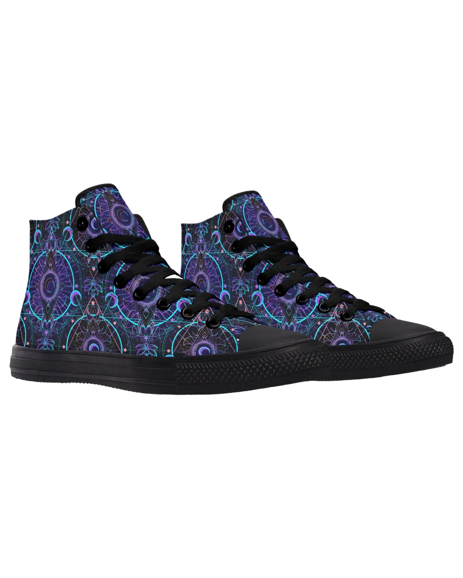 Mushroom Astrology Festival High Tops