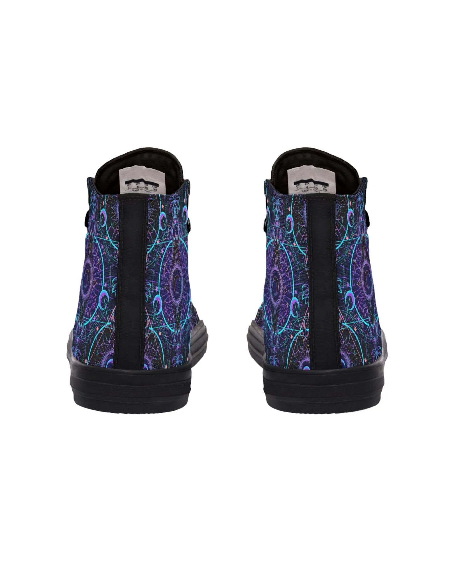 Mushroom Astrology Festival High Tops