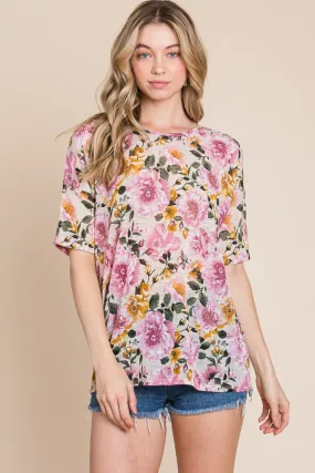 Mystifying Floral Tee