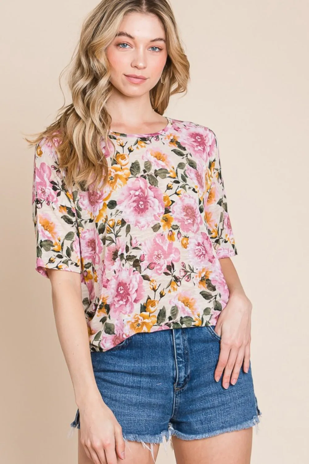 Mystifying Floral Tee