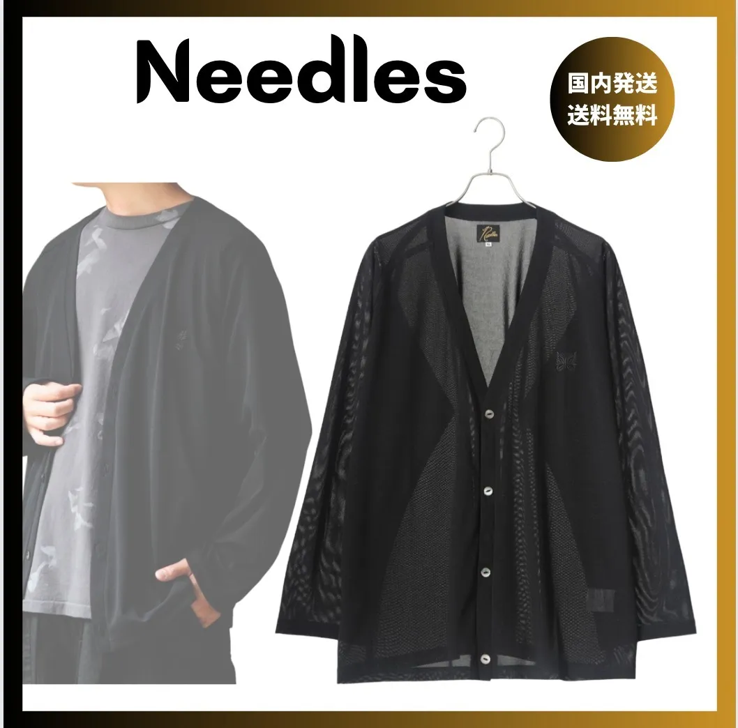 Needles  |Unisex Street Style Plain Cardigans