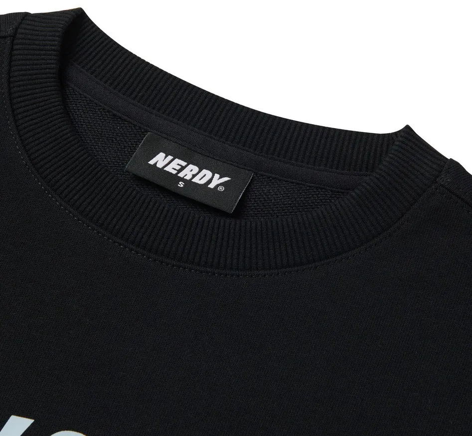 NERDY  |Unisex Street Style Logo Sweatshirts