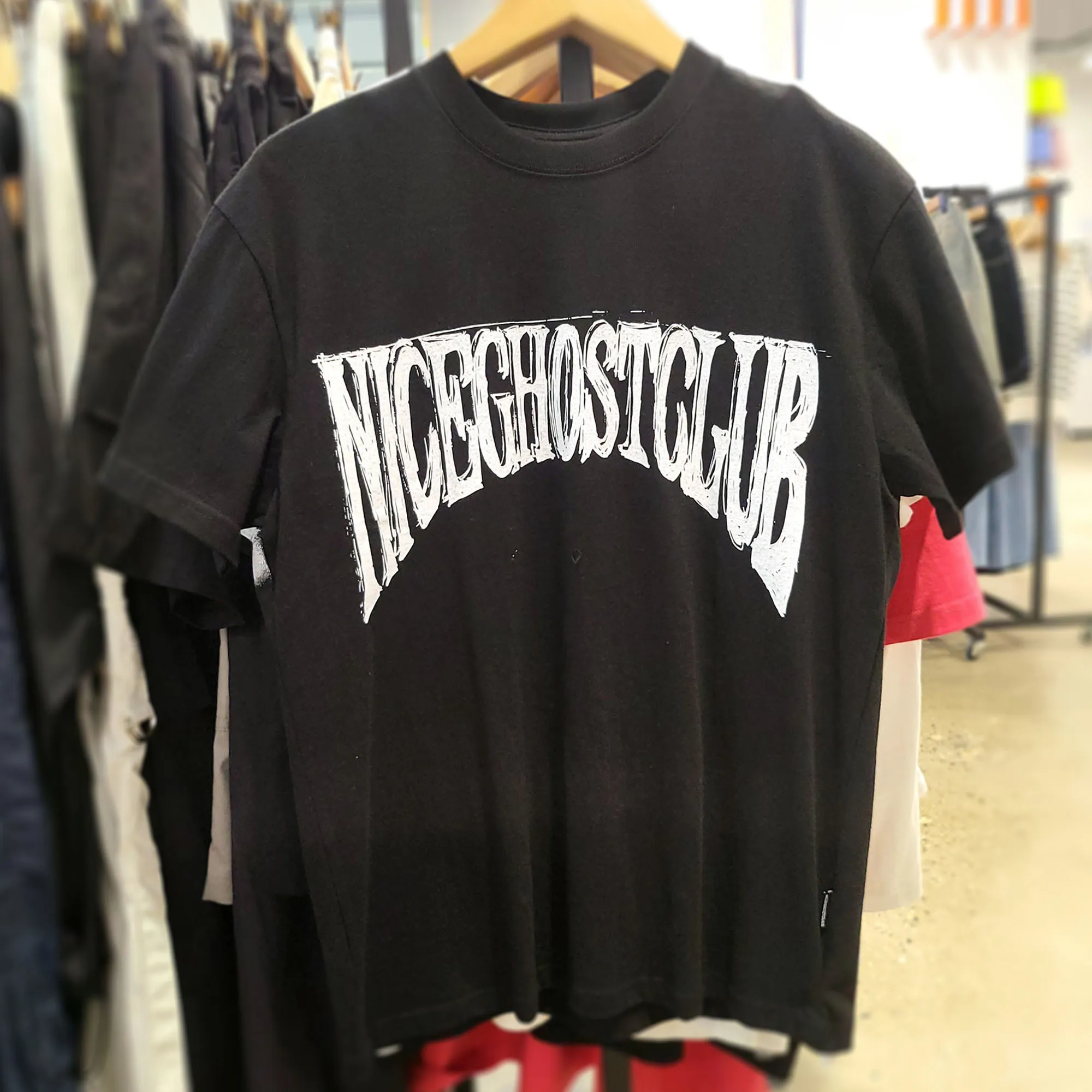 Nice Ghost Club  |[ NICE GHOST CLUB]★24SS★ BIG GRAFFITI TEE