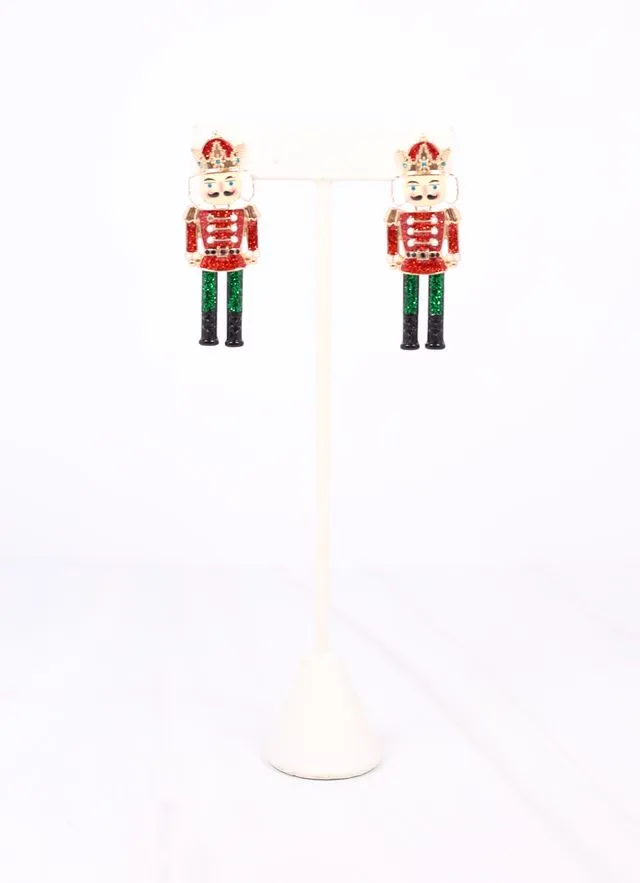 Nutcracker Waltz Earring RED