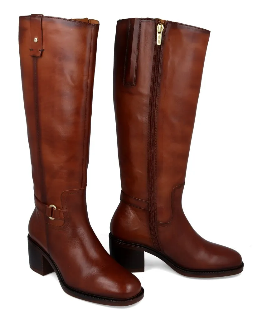 Pikolinos Huesca W8X-9594 Brown leather boot