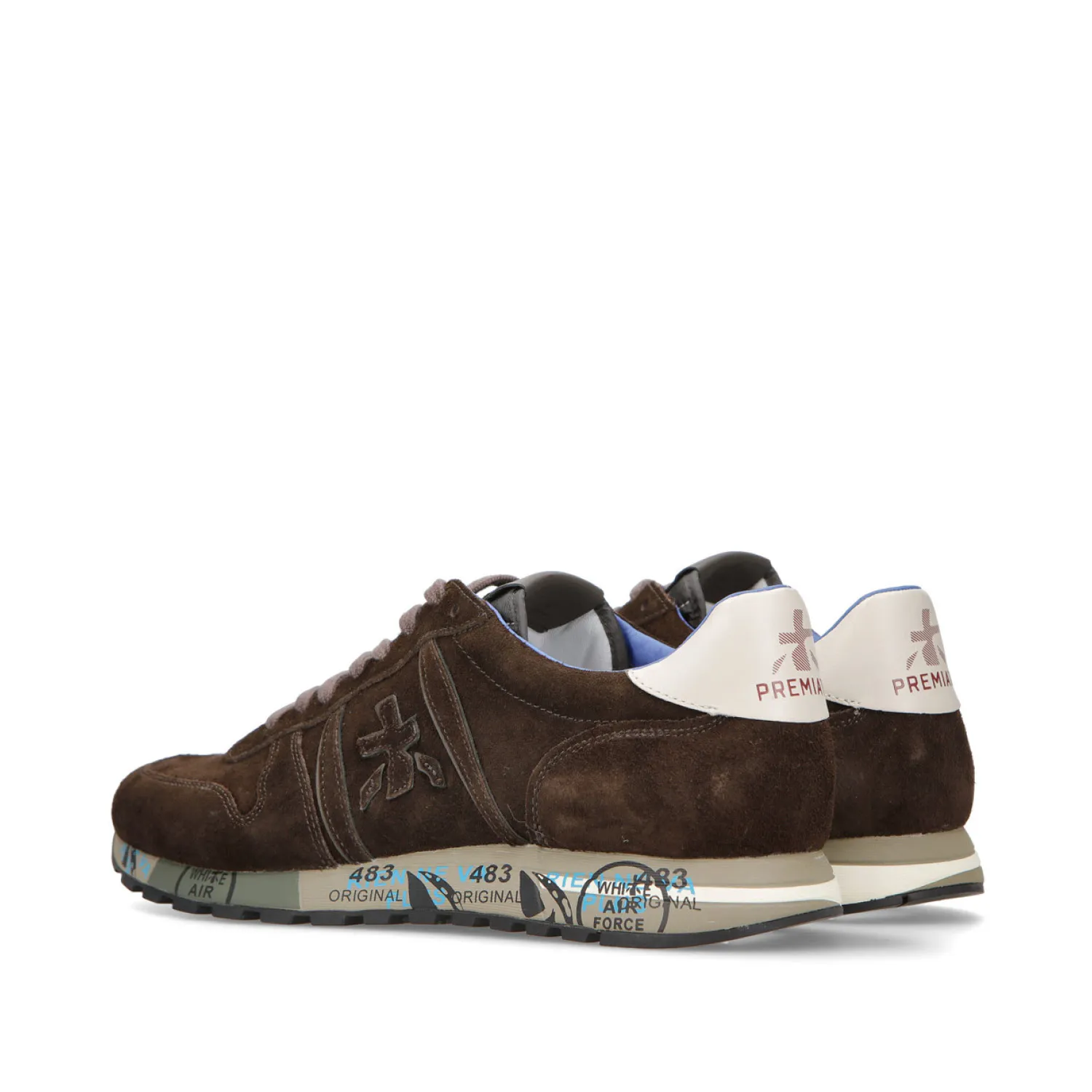 Premiata Eric 6409 in suede marrone