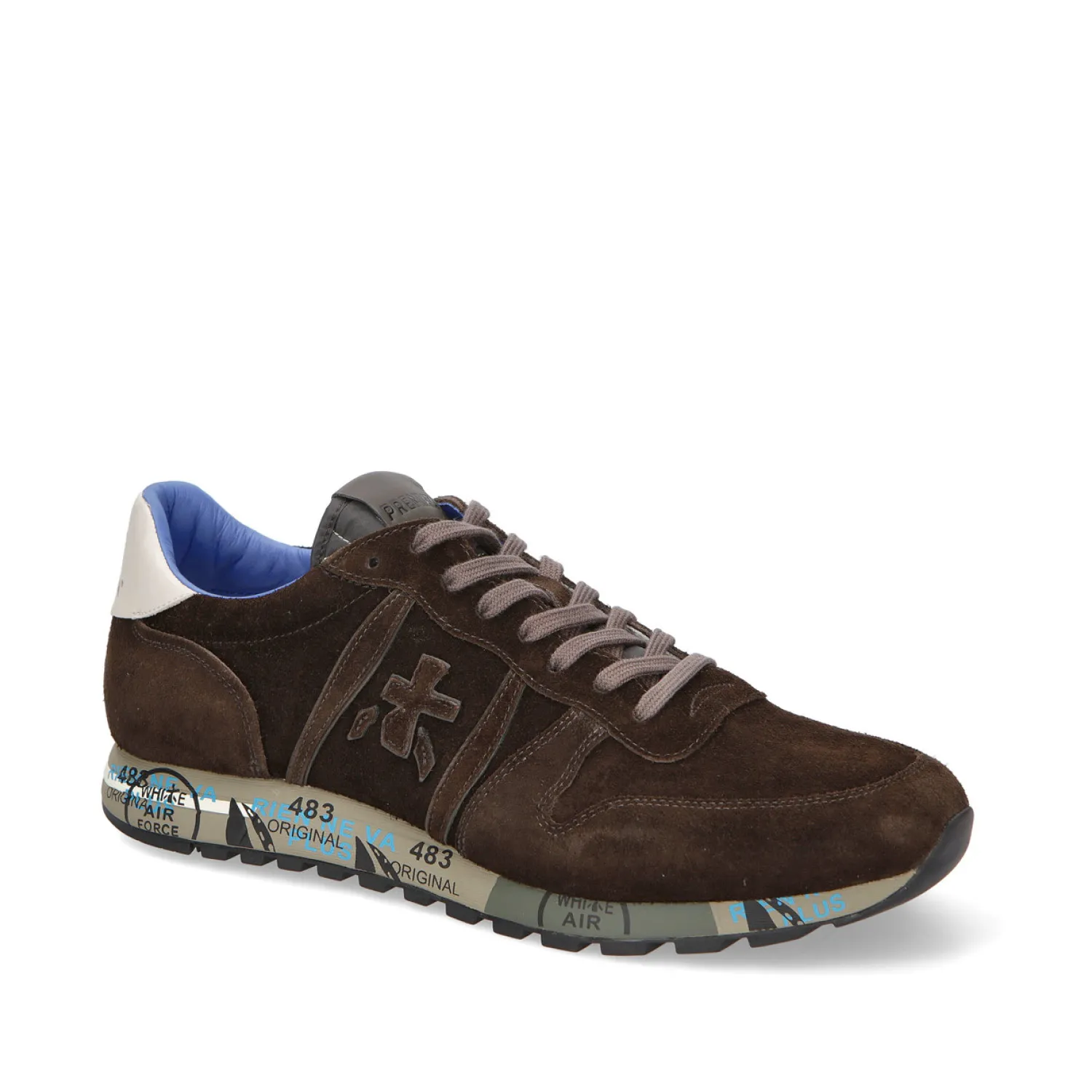 Premiata Eric 6409 in suede marrone