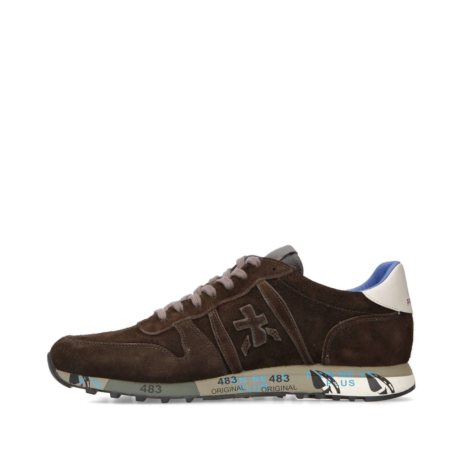 Premiata Eric 6409 in suede marrone