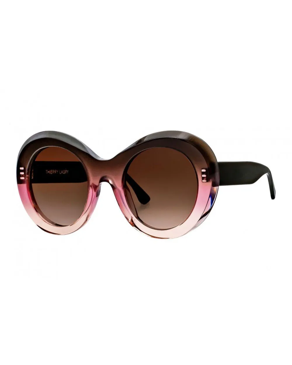 Pulpy Glasses in Gradient Brown & Pink