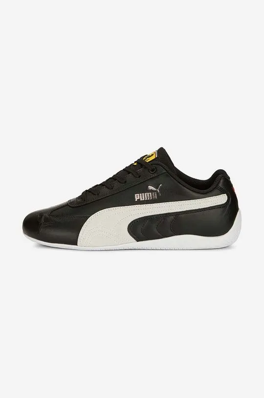 Puma leather sneakers BMW MMS Tiburion Logo black color