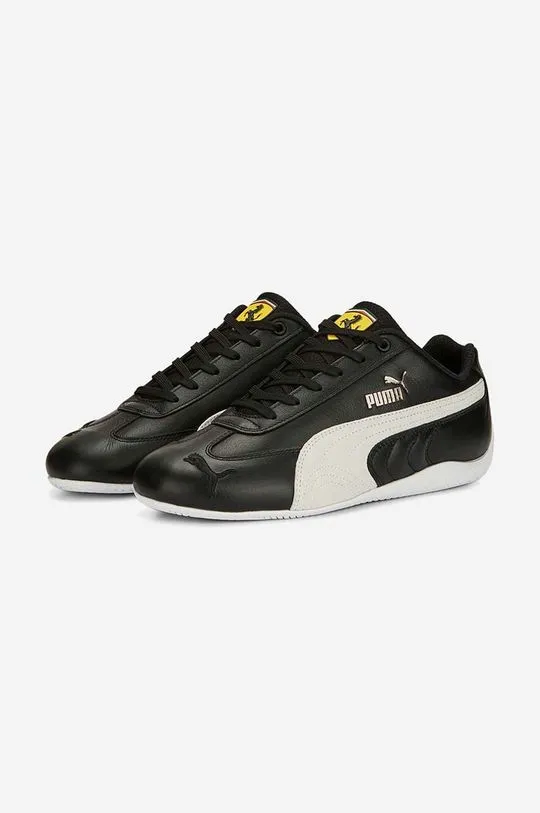 Puma leather sneakers BMW MMS Tiburion Logo black color