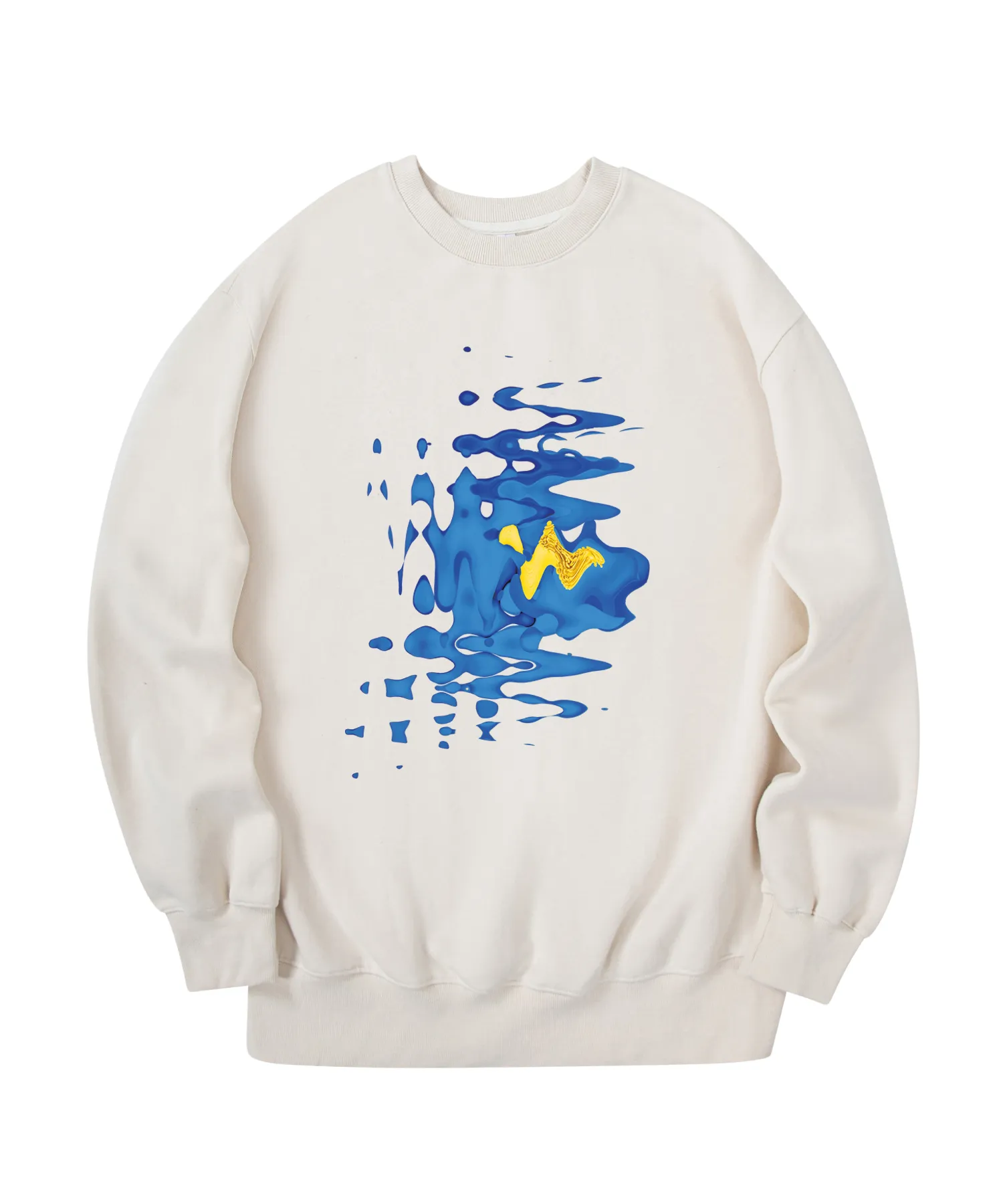 RADINEO  |[RADINEO] ★WAVE FLOWER SWEAT