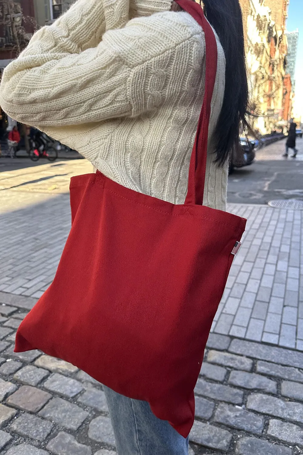 Red Basic Tote