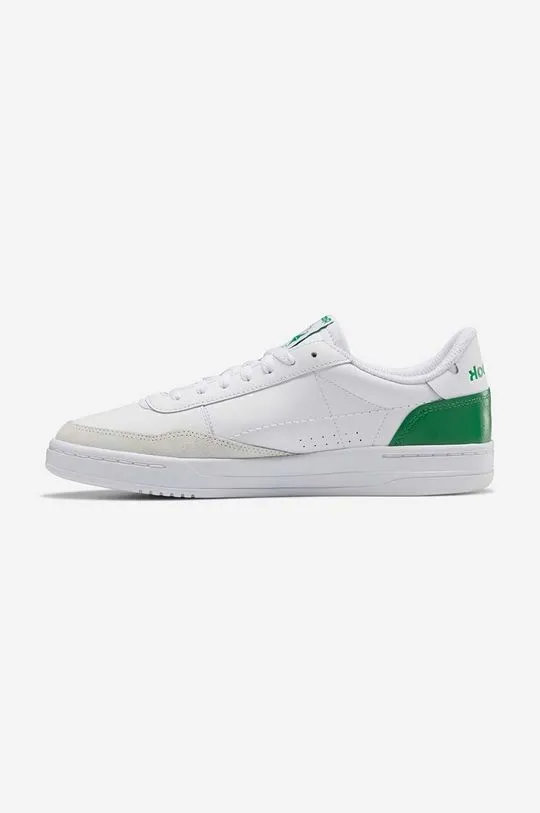 Reebok Classic leather sneakers Court Peak white color