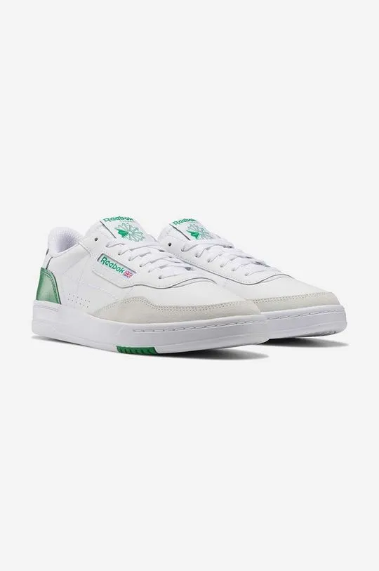 Reebok Classic leather sneakers Court Peak white color