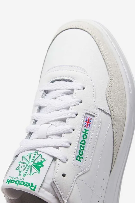 Reebok Classic leather sneakers Court Peak white color