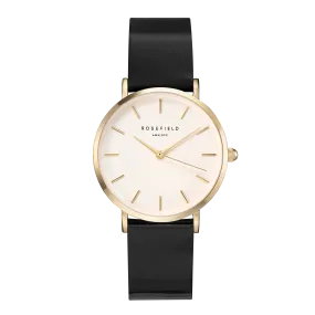 Rosefield Premium Gloss 33Mm White/Black Gold