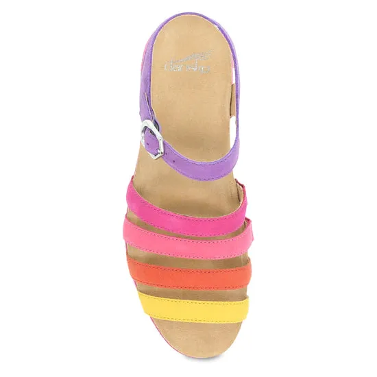  Roxie Strappy Bright Sandal in Multi  