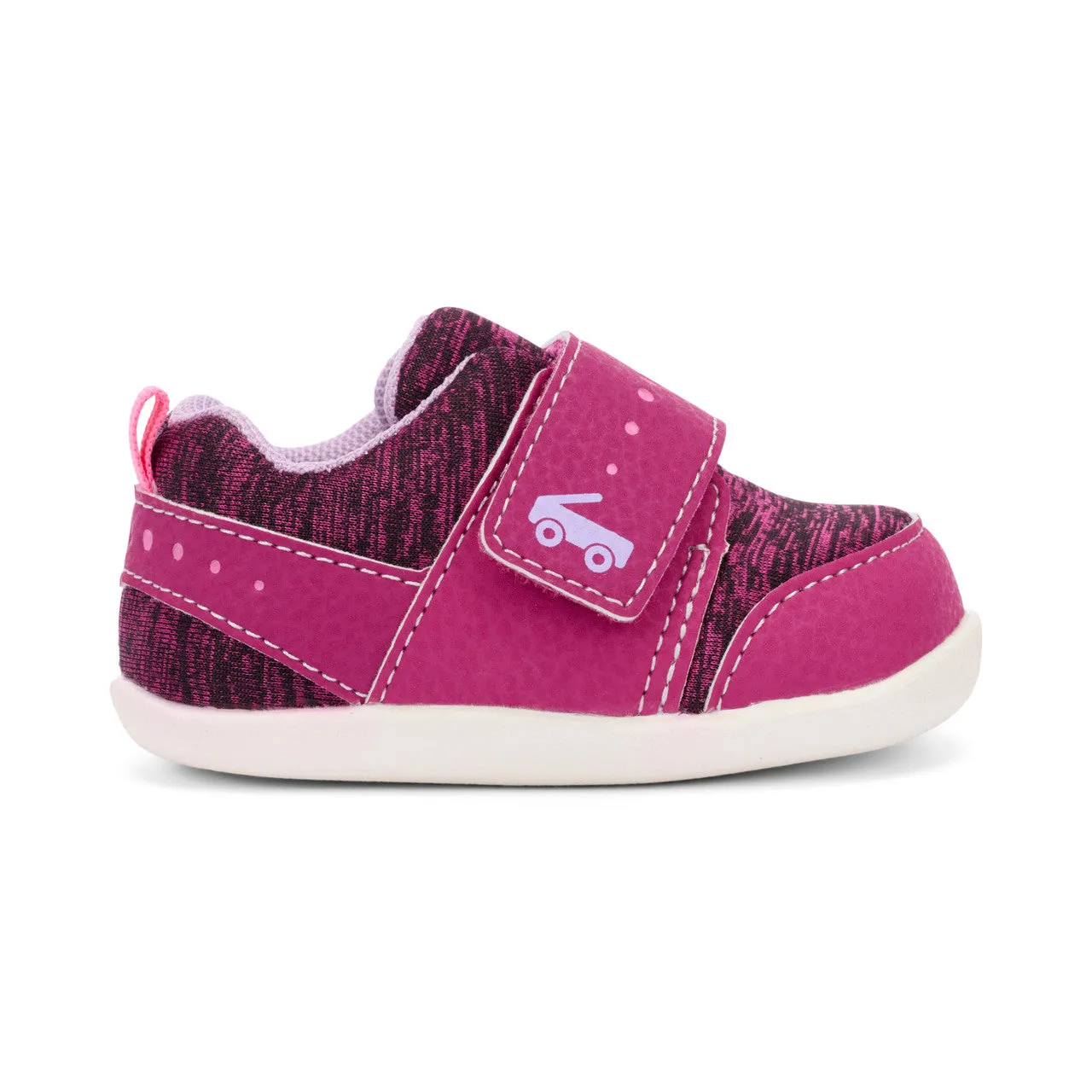 Ryder (First Walker) Infant Shoe - Berry Jersey