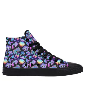 Shroomin Black Festival High Tops