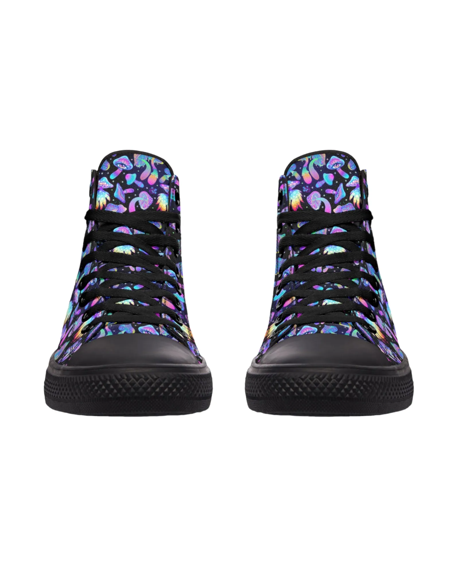 Shroomin Black Festival High Tops