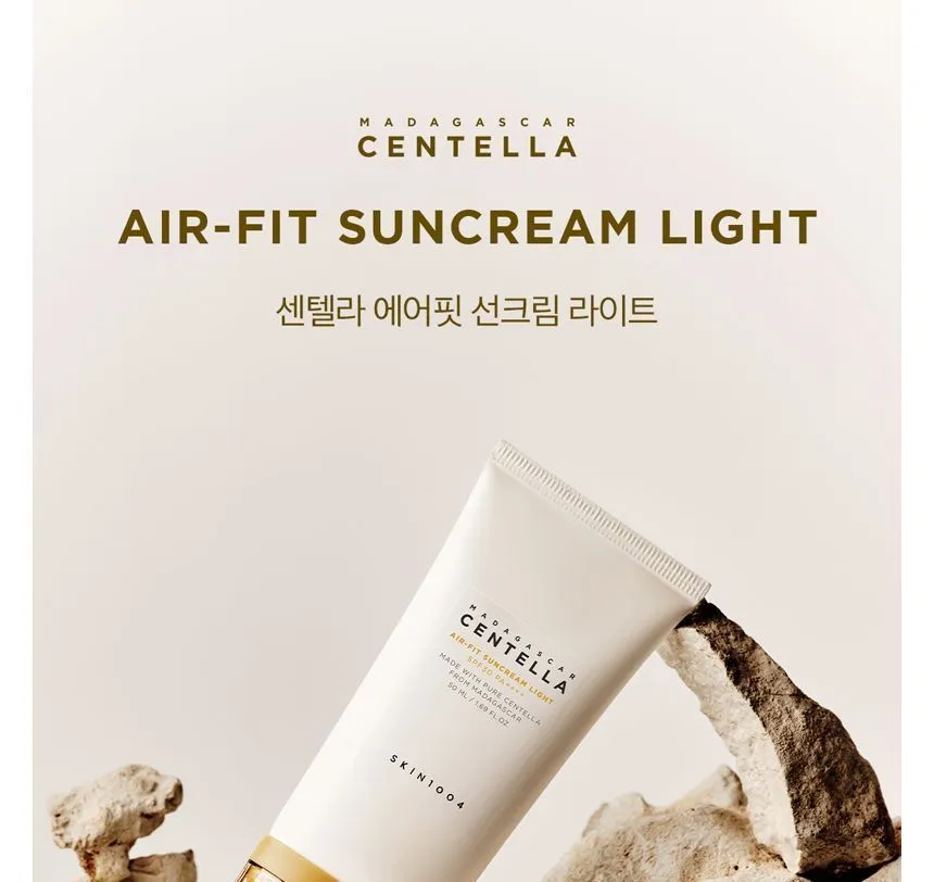 Skin 1004 Centella Air - Fit Suncream Light SPF30 PA ++++