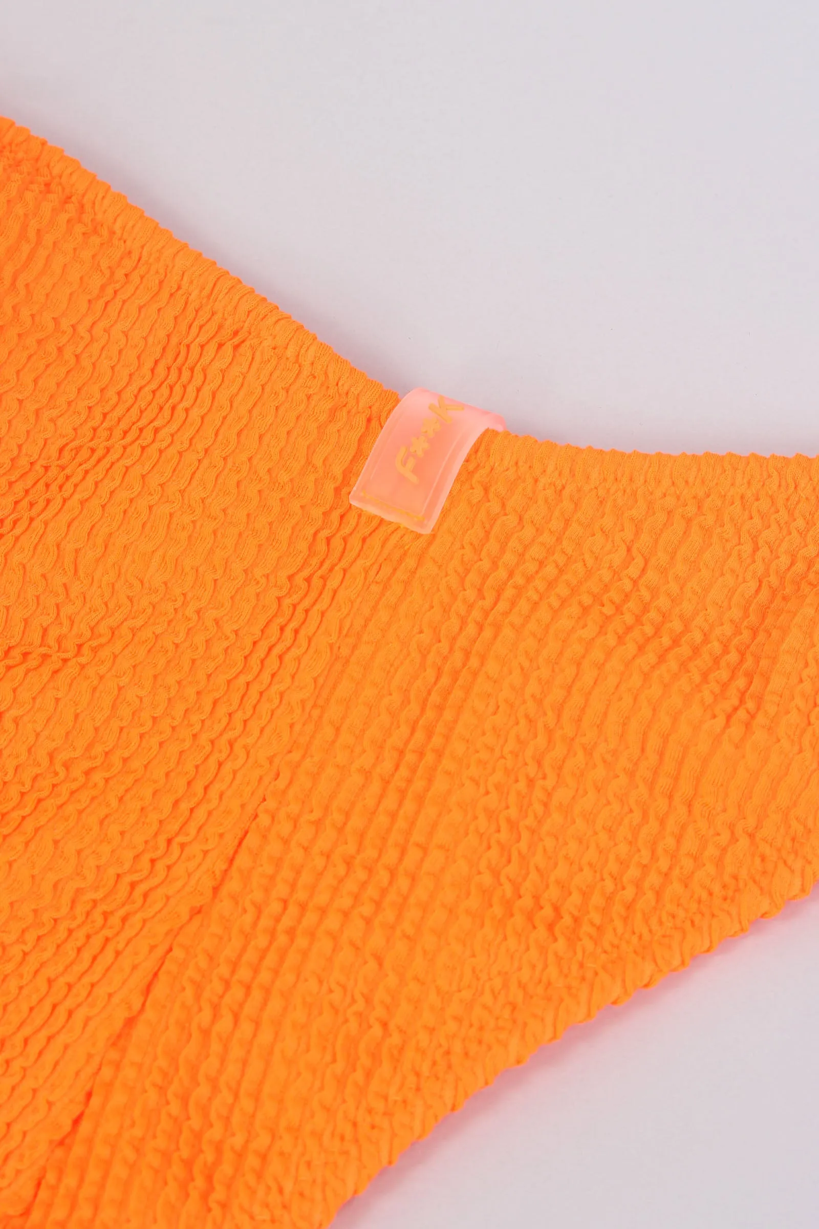 Slip Americano Costine Fisso Fluo Orange