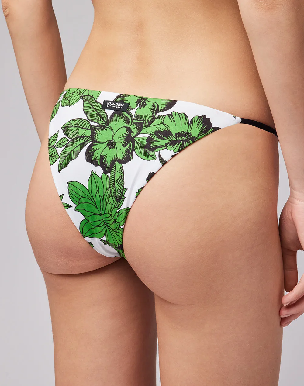 SLIP TANGA STAMPA FIORI