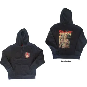 Slipknot Burn Me Zip Dark Grey