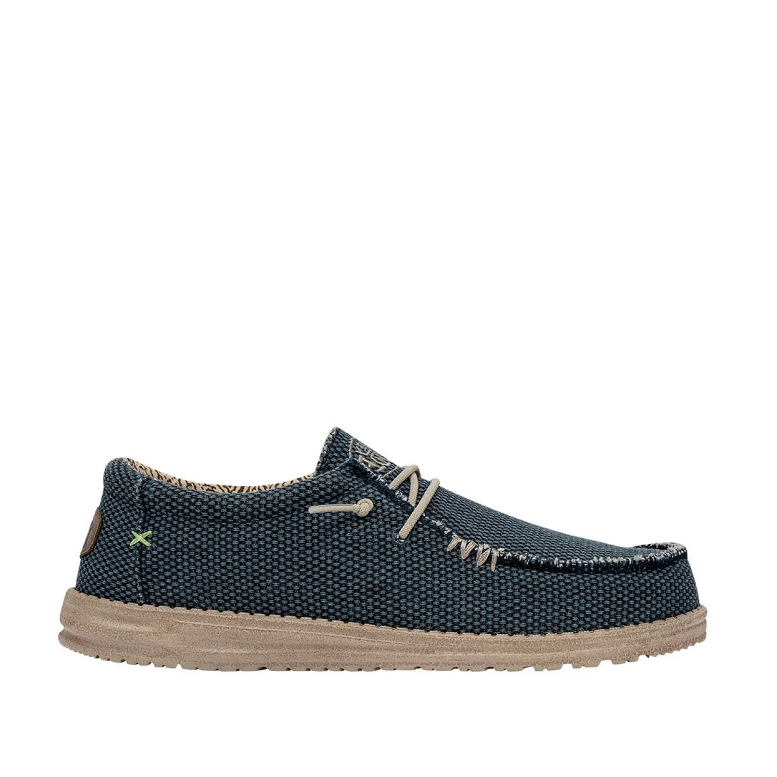 Sneakers Wally in tessuto blu