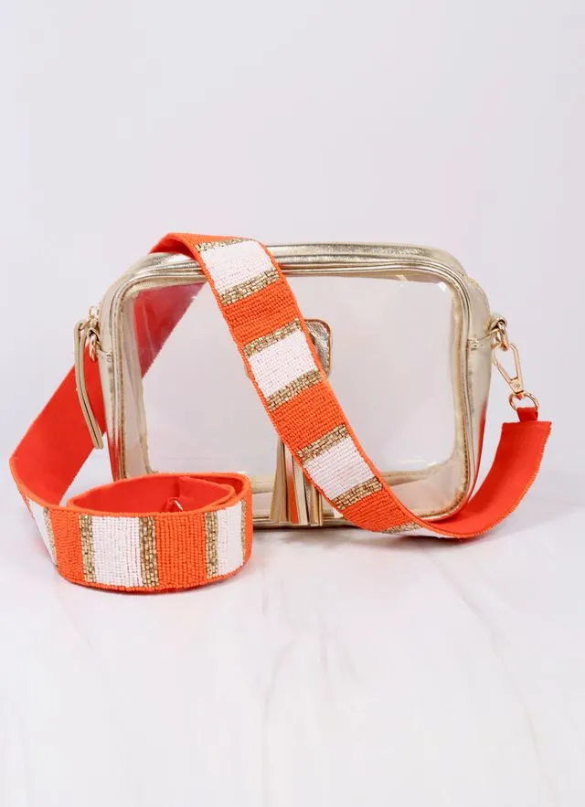 Stadium Striped Strap ORANGE