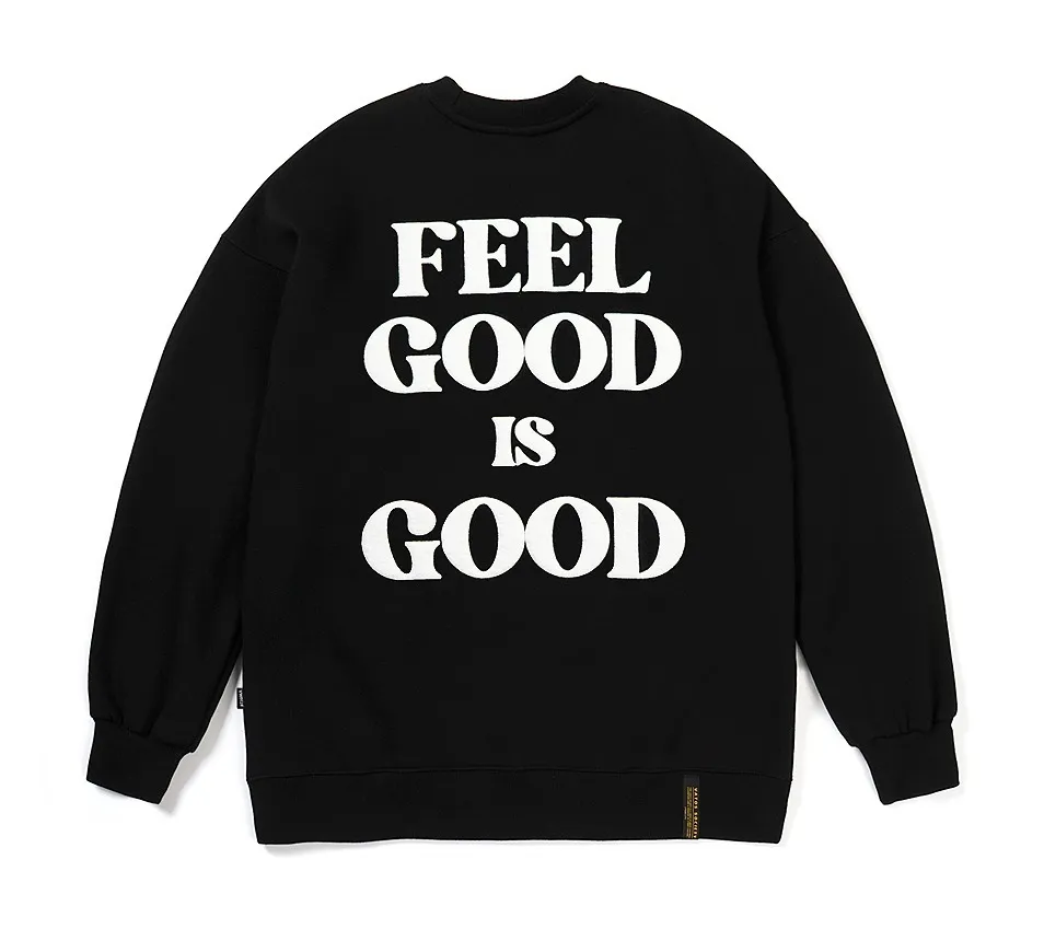 STIGMA  |[ STIGMA ]★22 FEEL GOOD OVERSIZED MEDIUM SWEAT CREWNECK