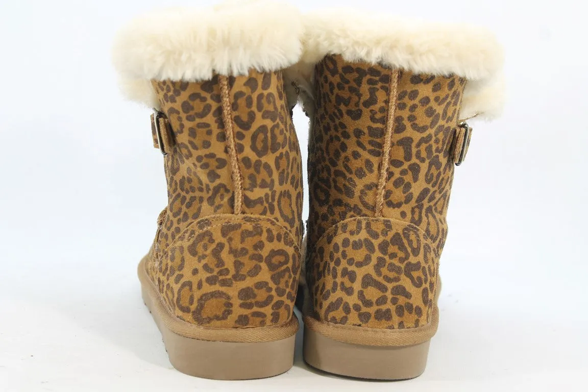 Style & Co. Tiny2 Women's Leopard Boots 9M(ZAP19156)