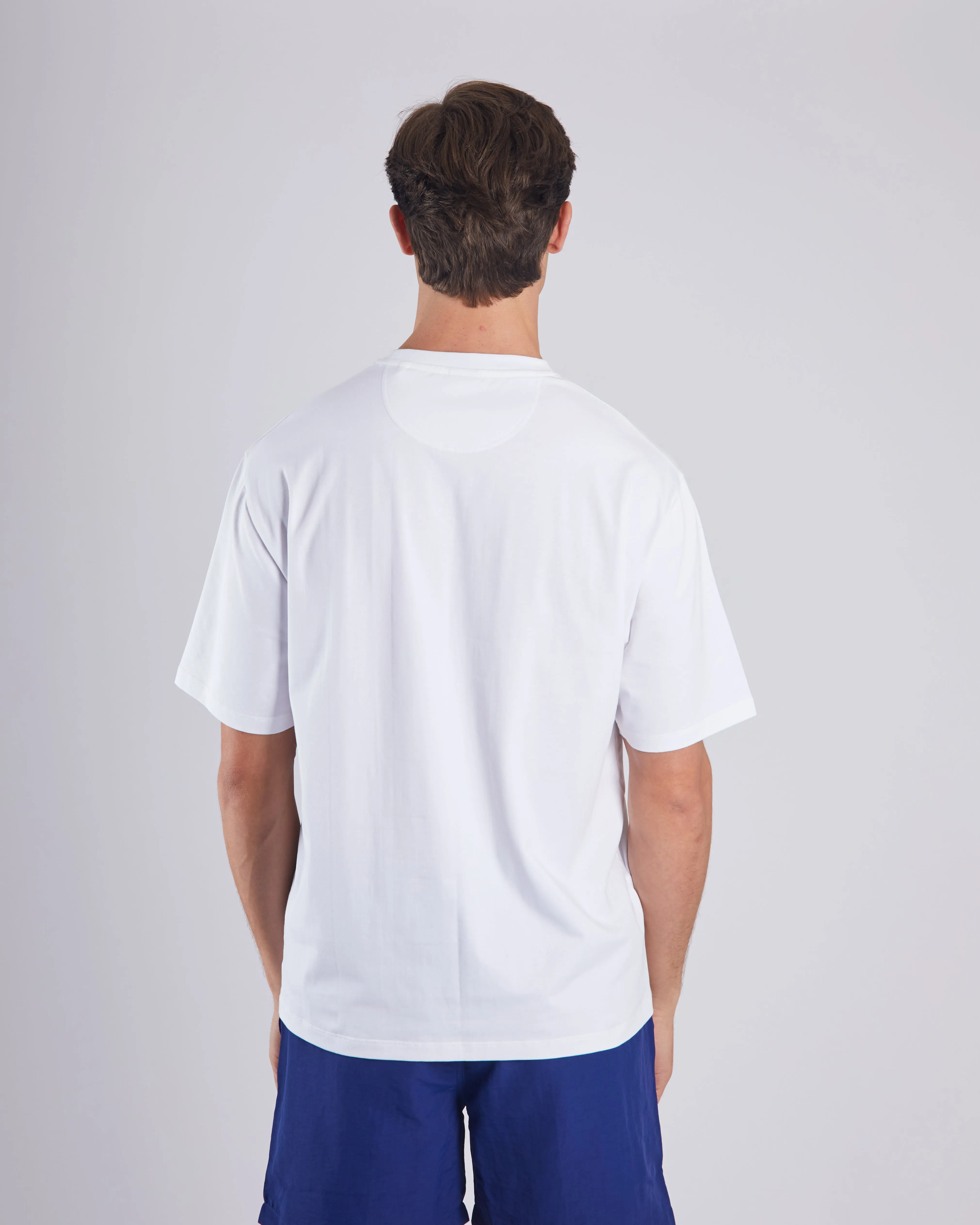 Surfers Tee Dove White