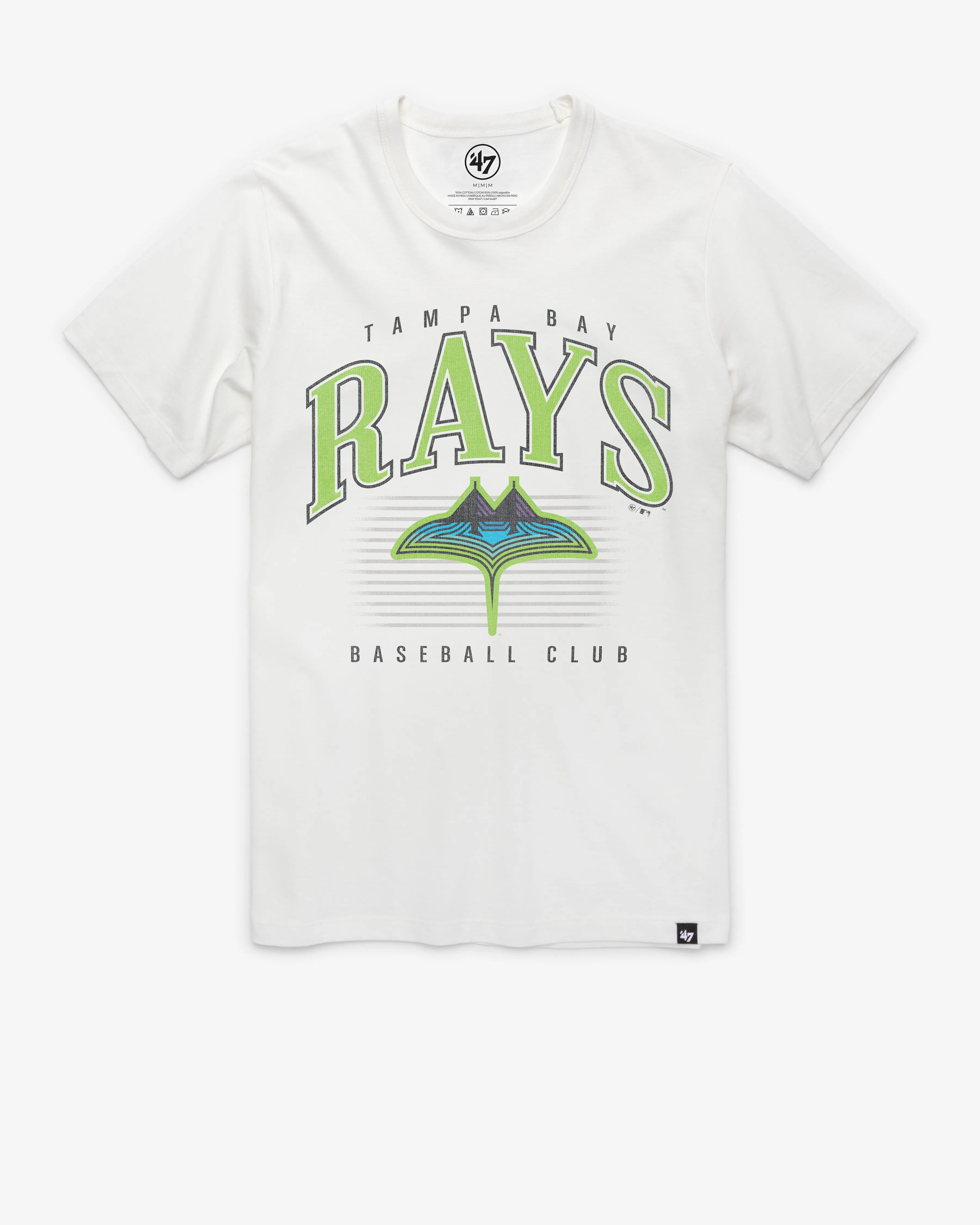 TAMPA BAY RAYS CITY CONNECT DOUBLE HEADER '47 FRANKLIN TEE